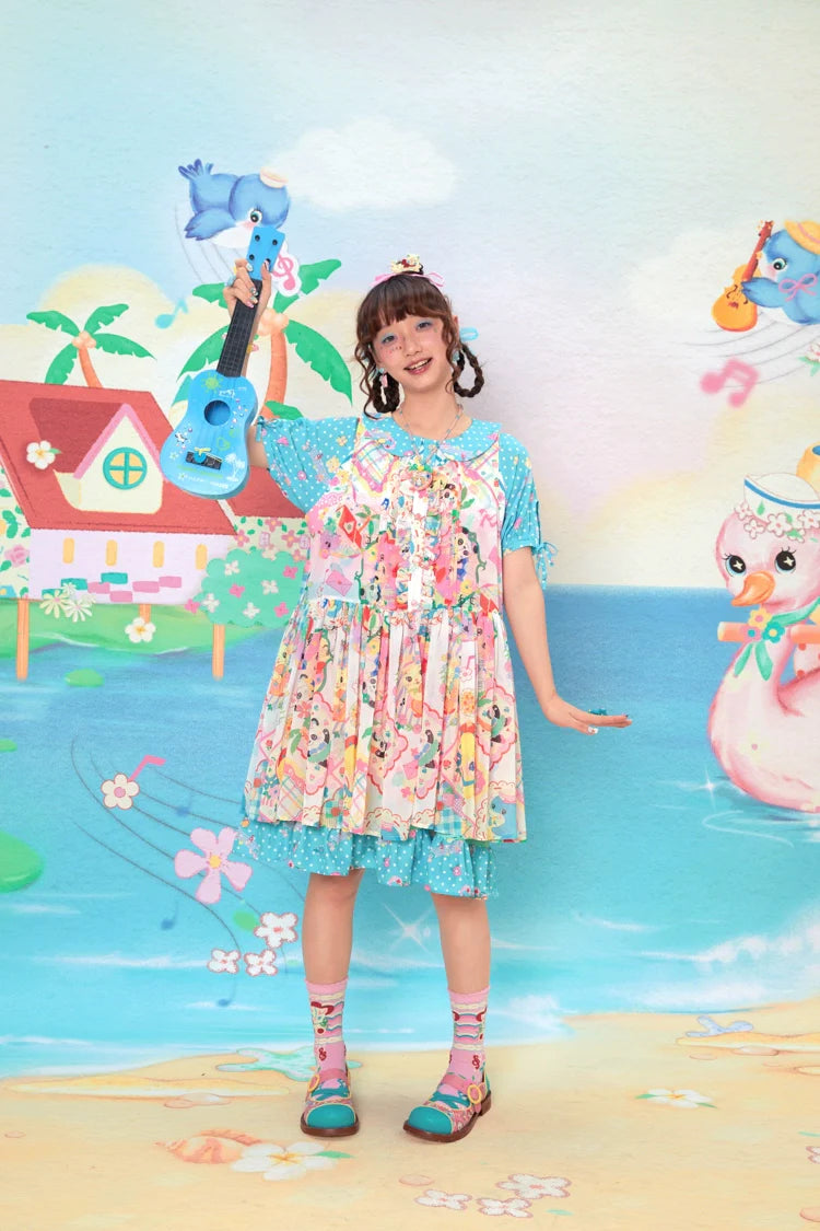 Harajuku Kawaii Dresses for Decora Kei Looks