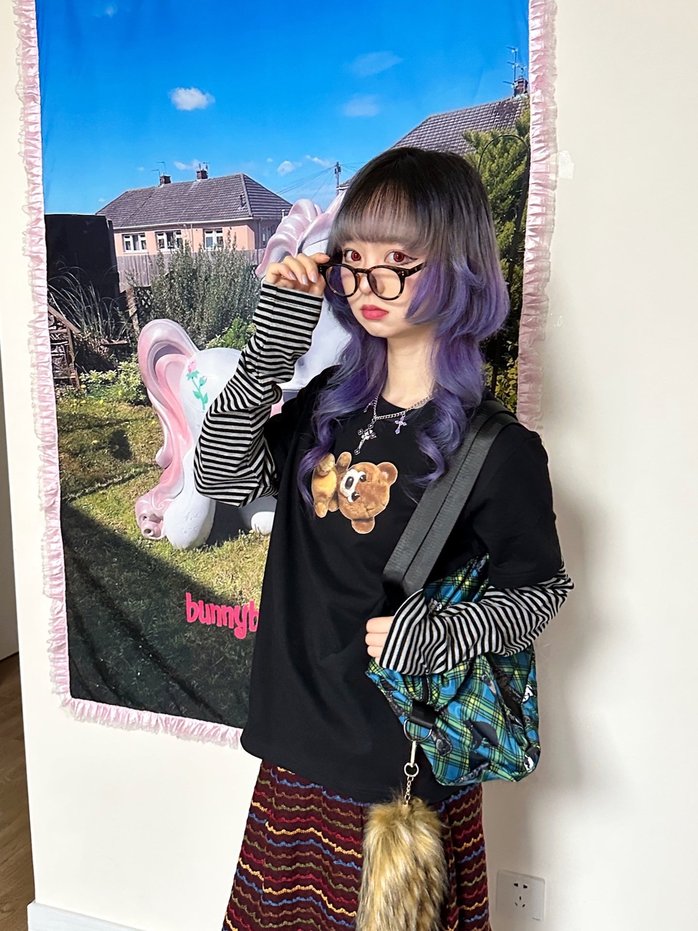 bunnybunnygun - Kawaii Layered Long Sleeve T-Shirt shirt bunnybunnygun