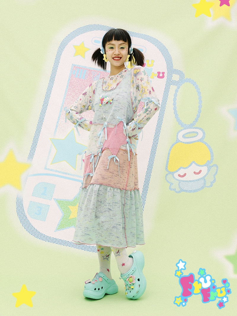 knitted star dress Imelda Star Jacquard Knit Dress