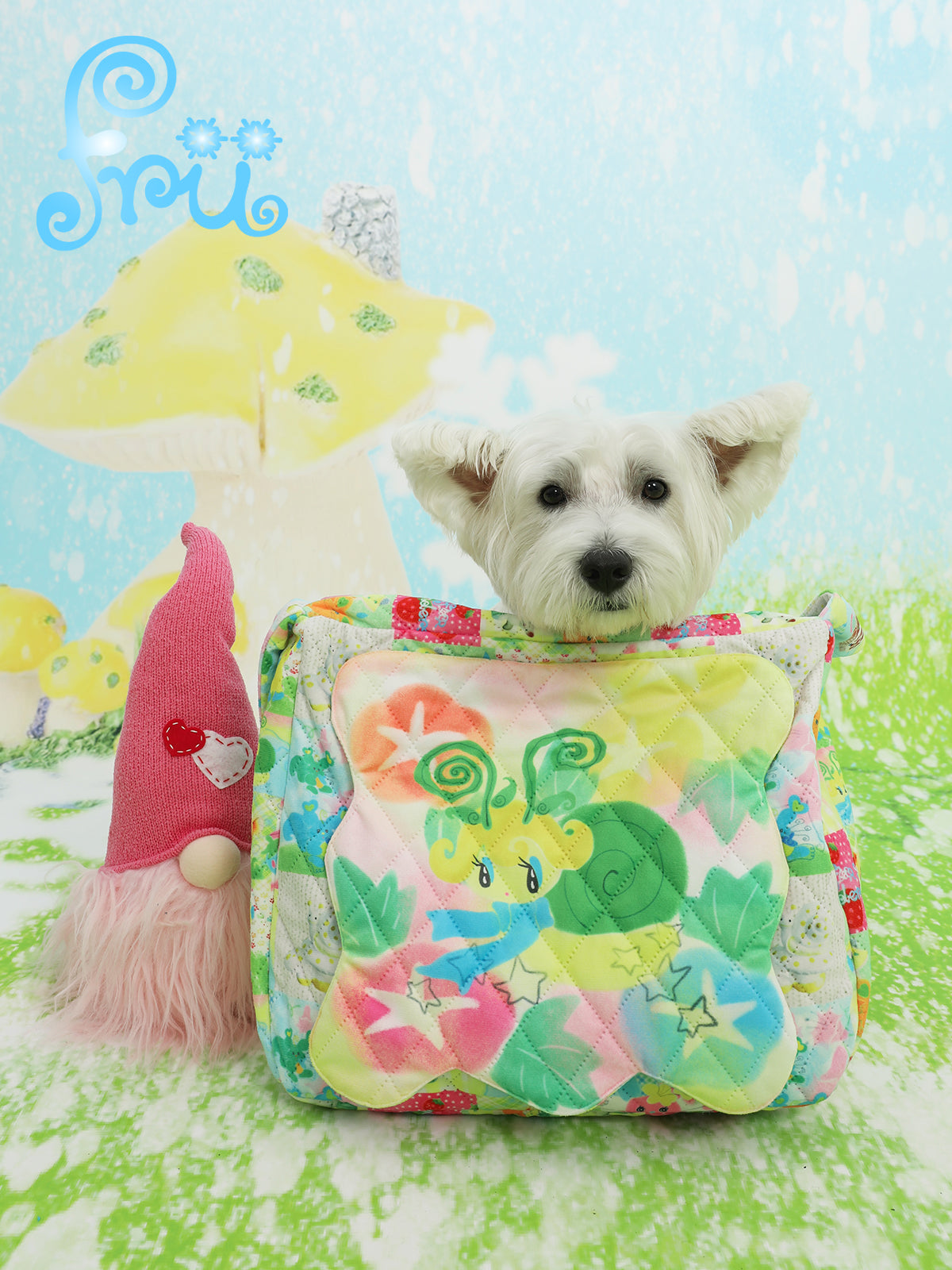 frufru Plush Bag | Large Capacity Crossbody Bag | Fun Versatile Bag bag frufru
