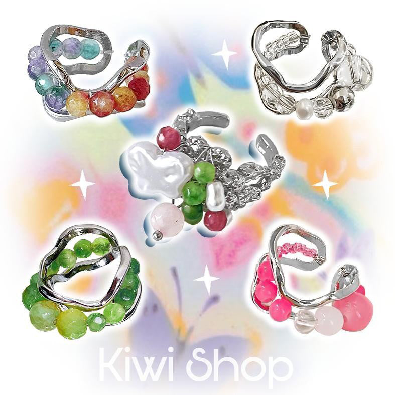 Kiwi Store - Y2K Beaded Ring ring kiwi store