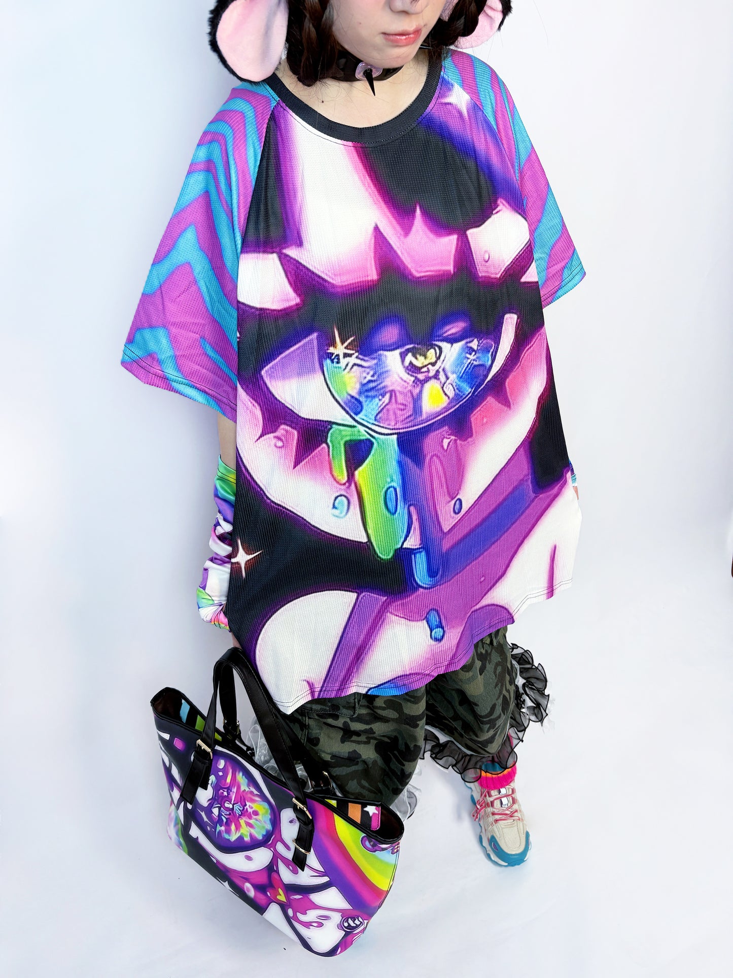 LEERROO - Decora Kei Y2K Spicy Loose T-Shirt shirt Leerroo
