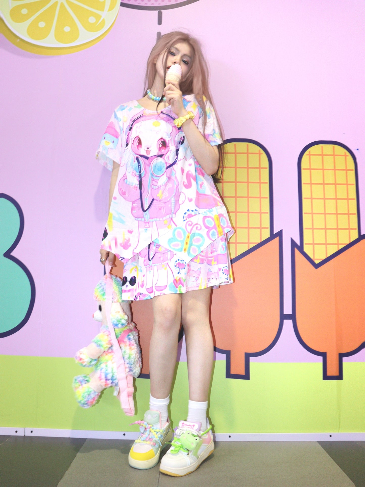 Harajuku T-shirt Original Prints T-shirt Summer Wear T-shirt Loose Design T-shirt tshirt Leerroo
