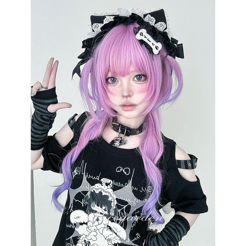 Alice Garden Gradient Long Wig | Cute Fairycore Style Hair wig Alice Garden