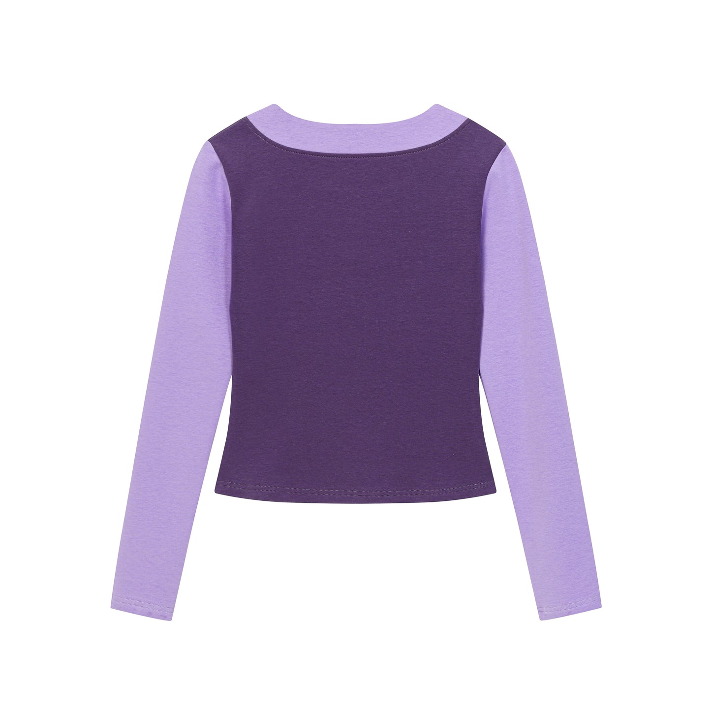 BlackBerry – Purple Patchwork Slim Top shirt BlackBerry