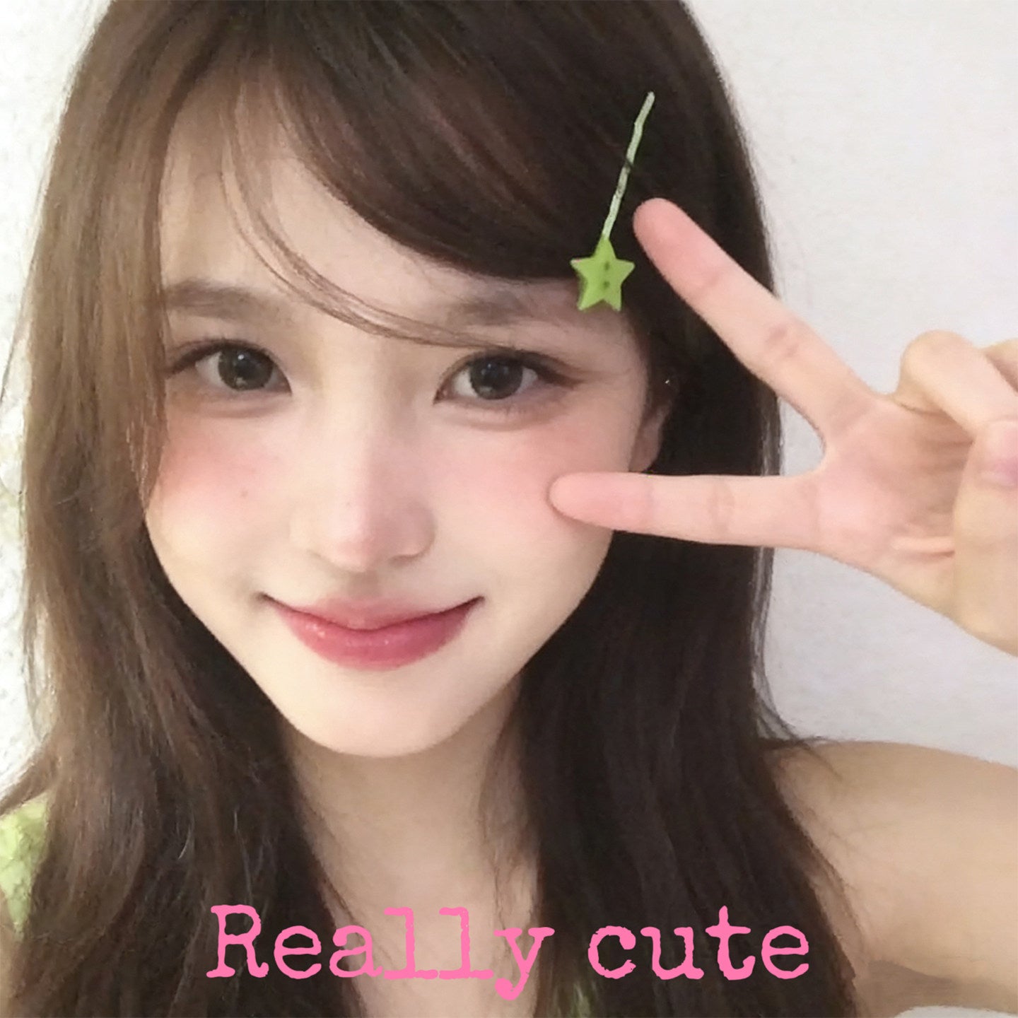 Green Apple Star Hair Clip Set hair clip really cute