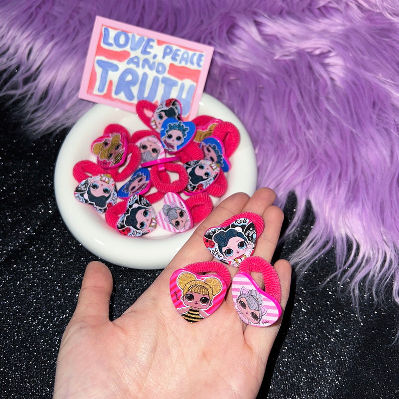 StrangeLab Harajuku Decora Hair Tie | Non-Damaging Caterpillar Hair Ring hair ring strangelab