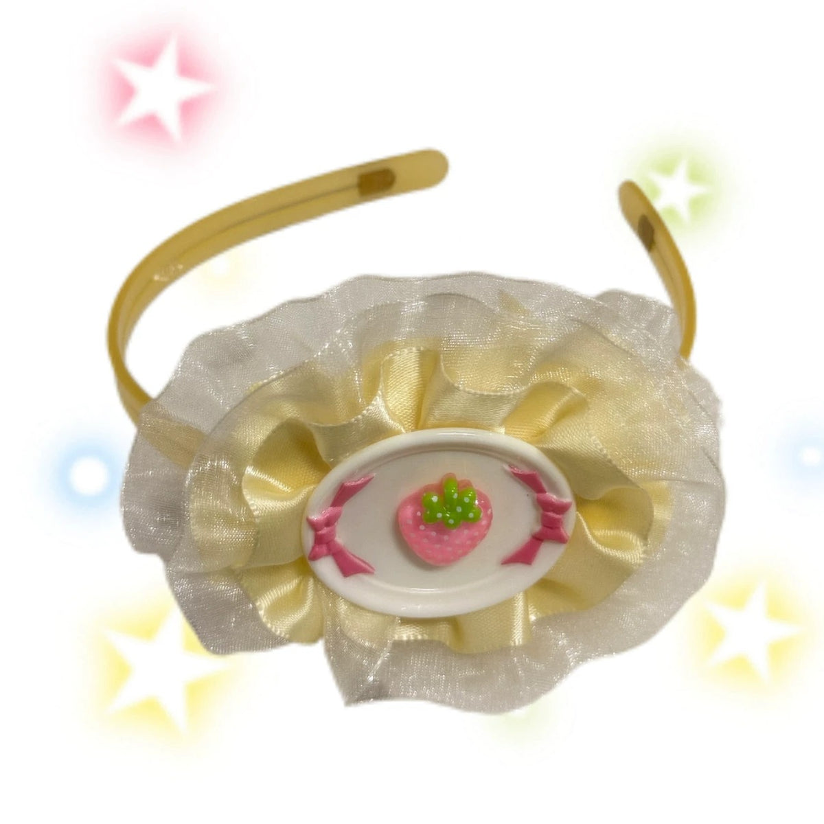 Salty Gummy - Strawberry Ribbon Headband headband Salty Gummy