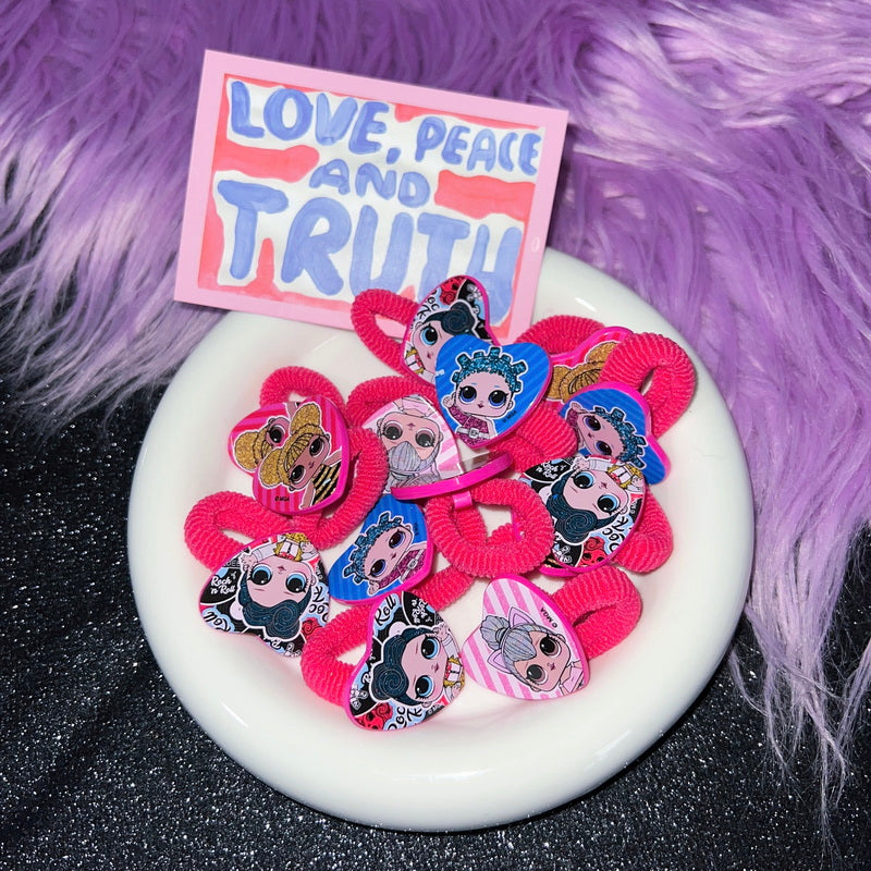 StrangeLab Harajuku Decora Hair Tie | Non-Damaging Caterpillar Hair Ring hair ring strangelab