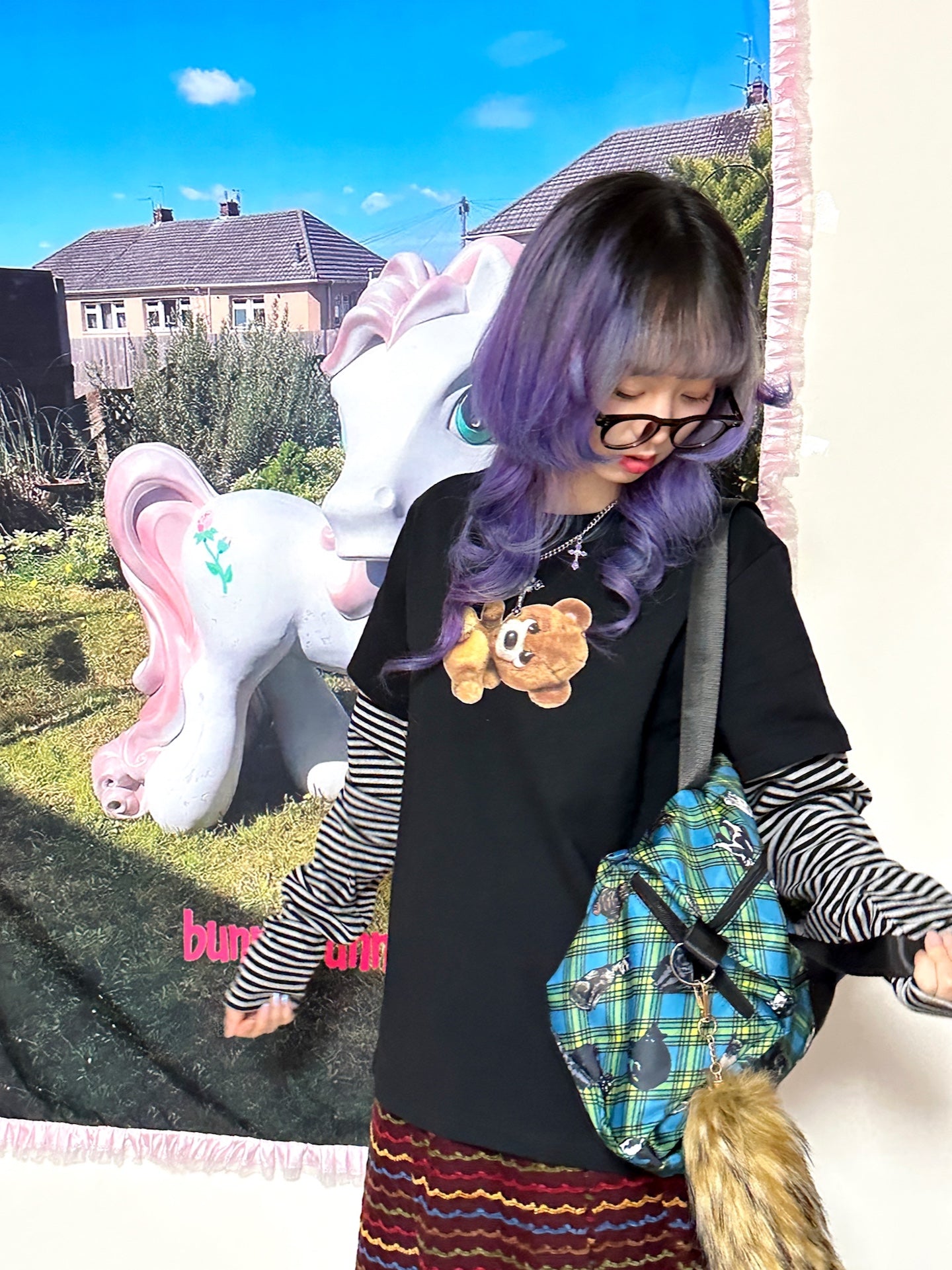 bunnybunnygun - Kawaii Layered Long Sleeve T-Shirt shirt bunnybunnygun