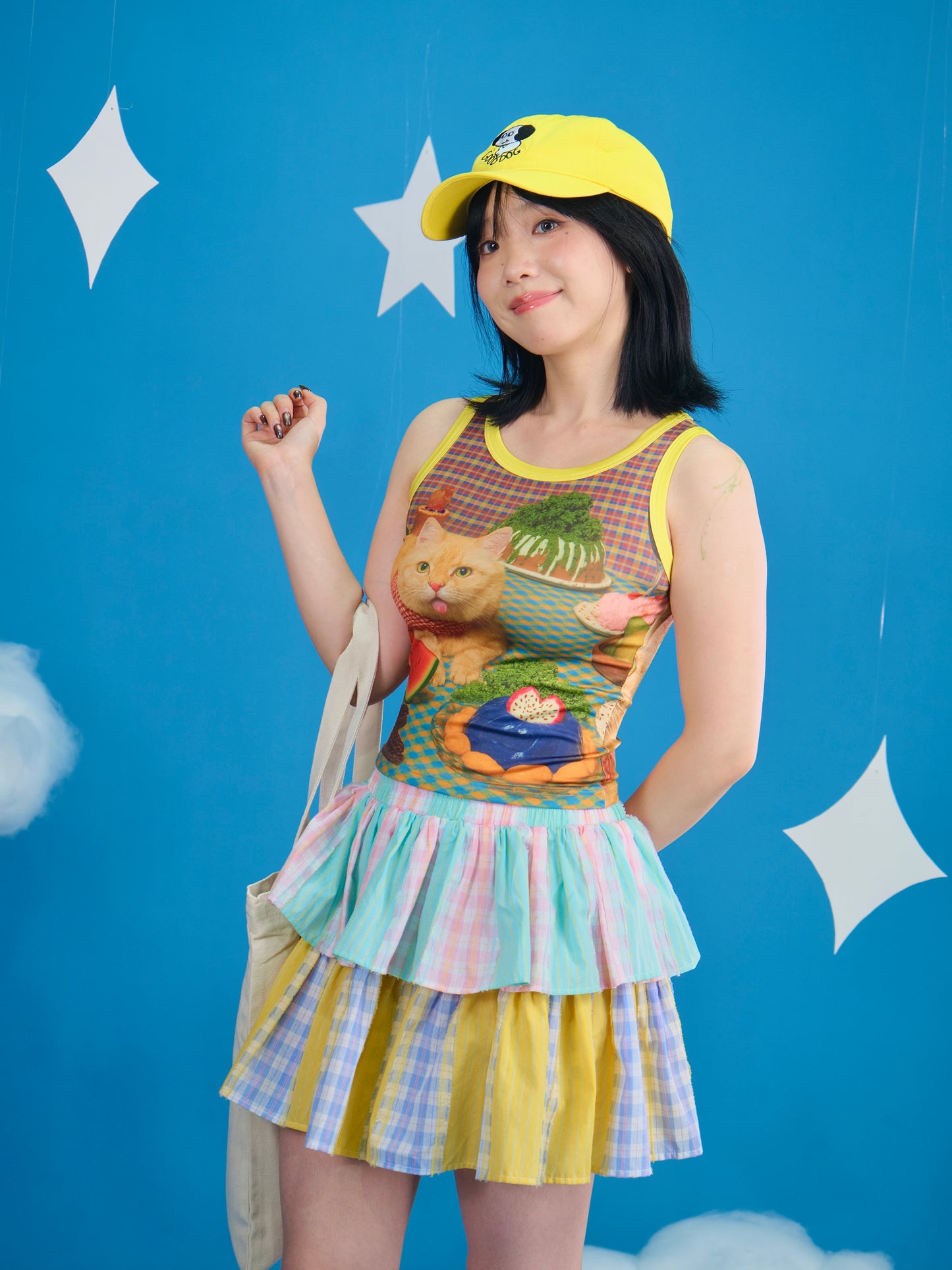 MeowMeow Bug – KidCore Printed Sleeveless Tank Top vest MeowMeow Bug