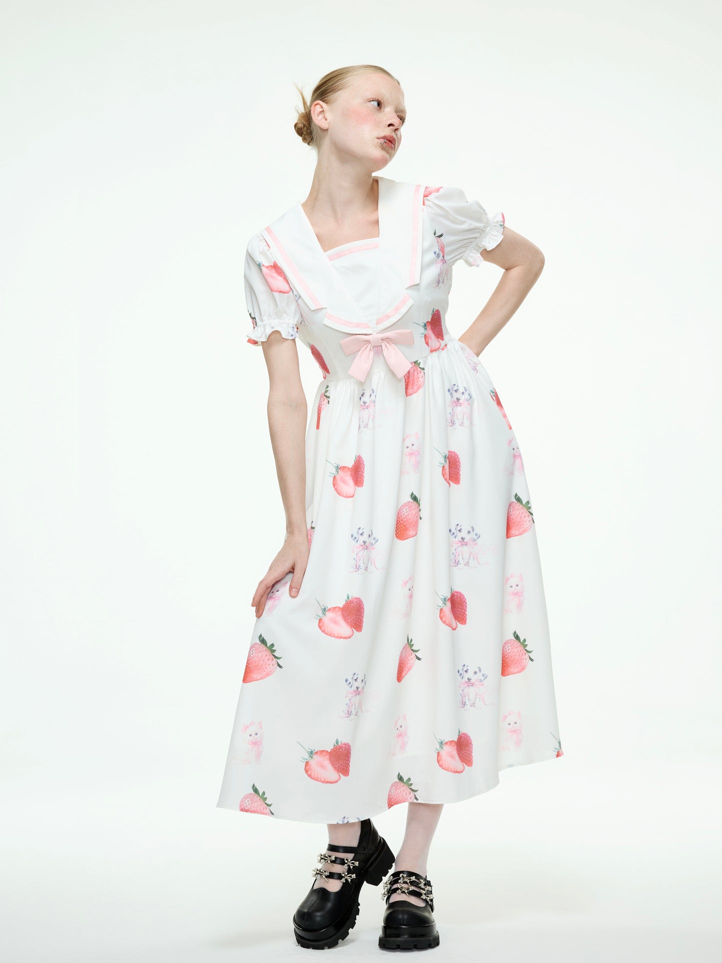 Scream Universe - Showa Sailor Collar Dress dress Scream Universe