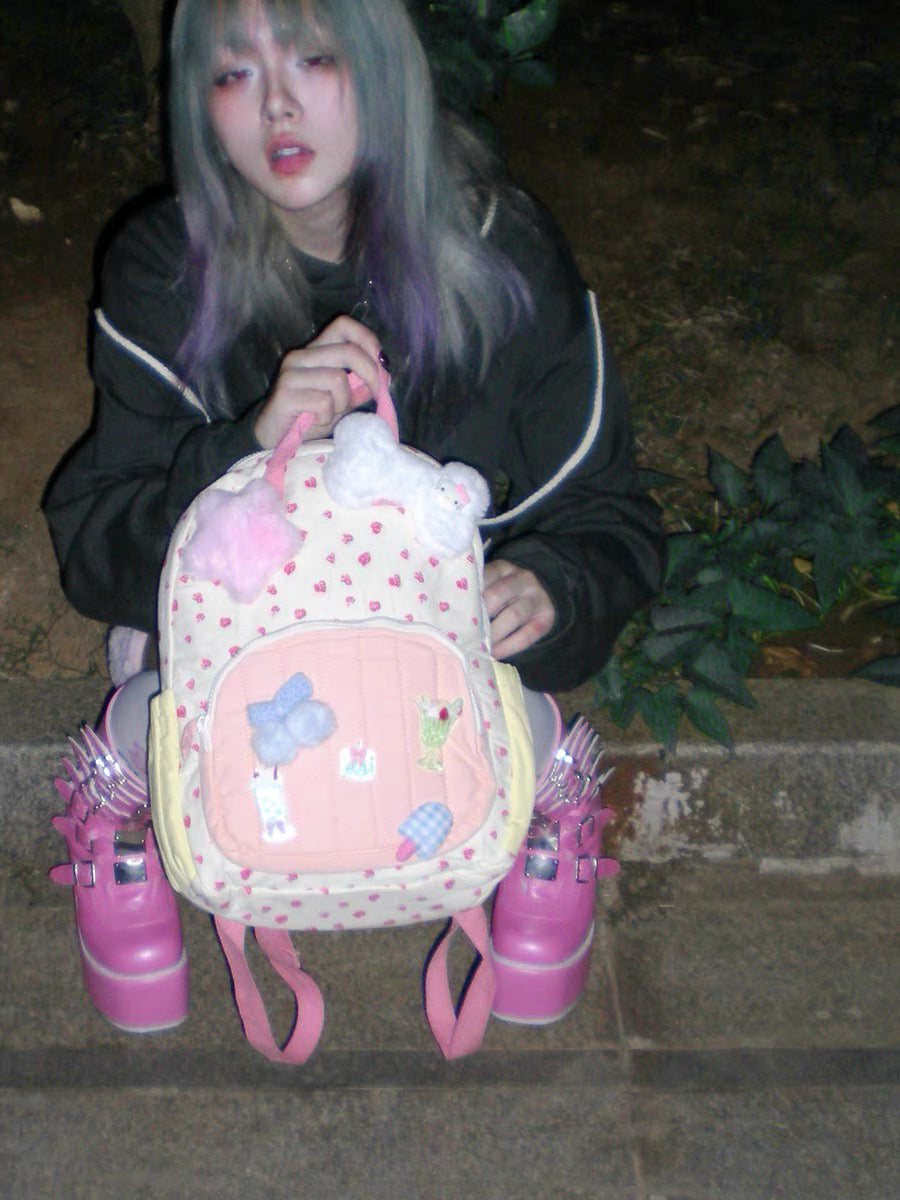 Hottie - Dopamine Y2K Ice Cream Mini Backpack bag Hottie