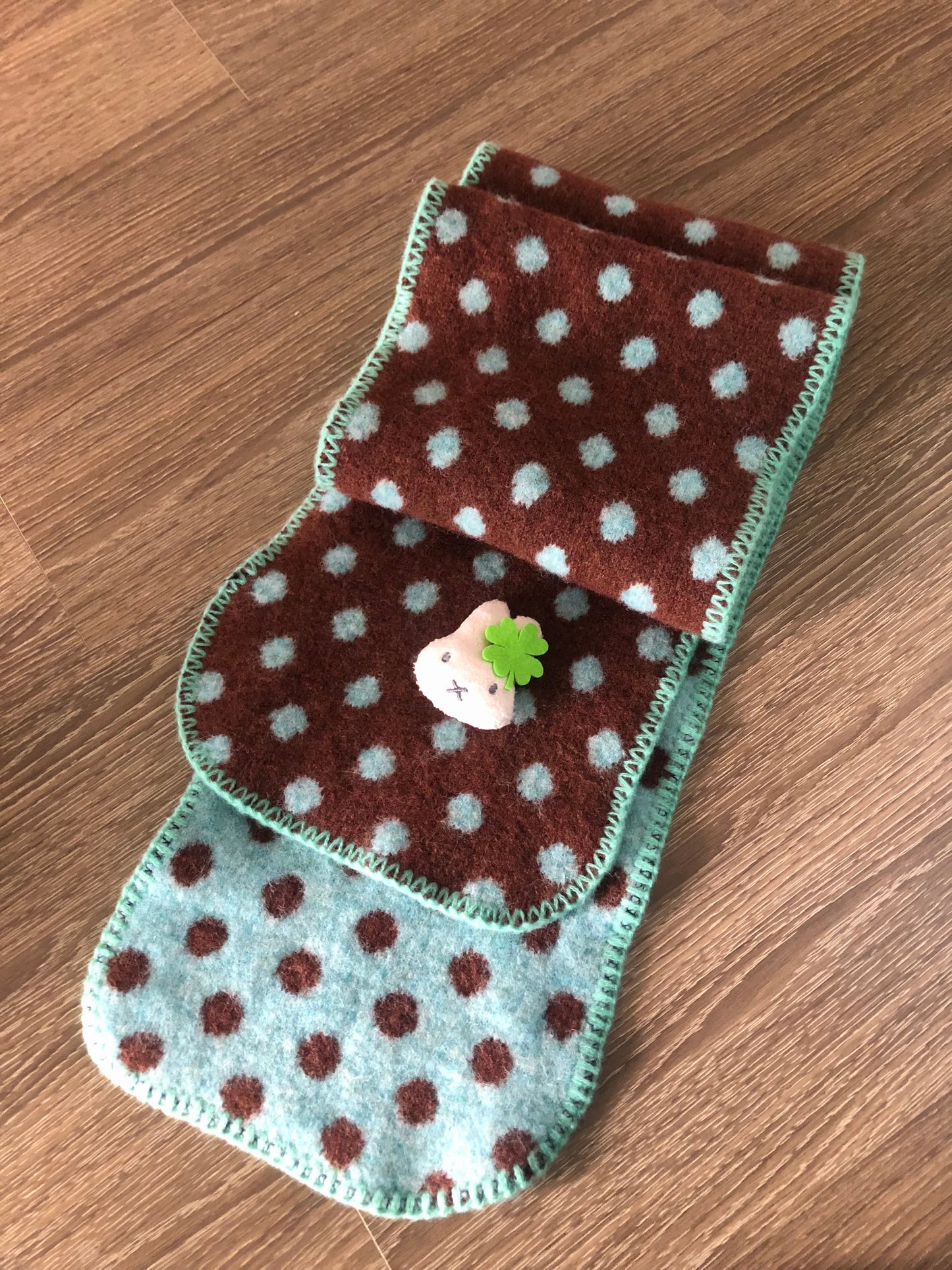 Corner Party - Polka Dot Knit Scarf scarf Corner Party
