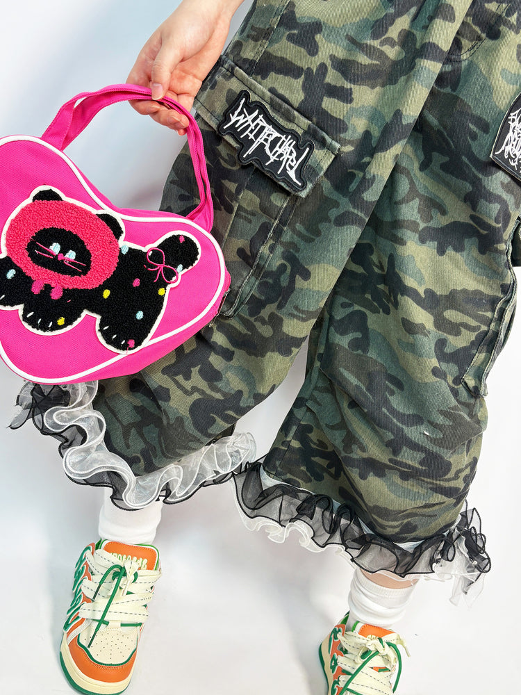 LEERROO - Y2K Sweetheart Heart-Shaped Bag bag Leerroo