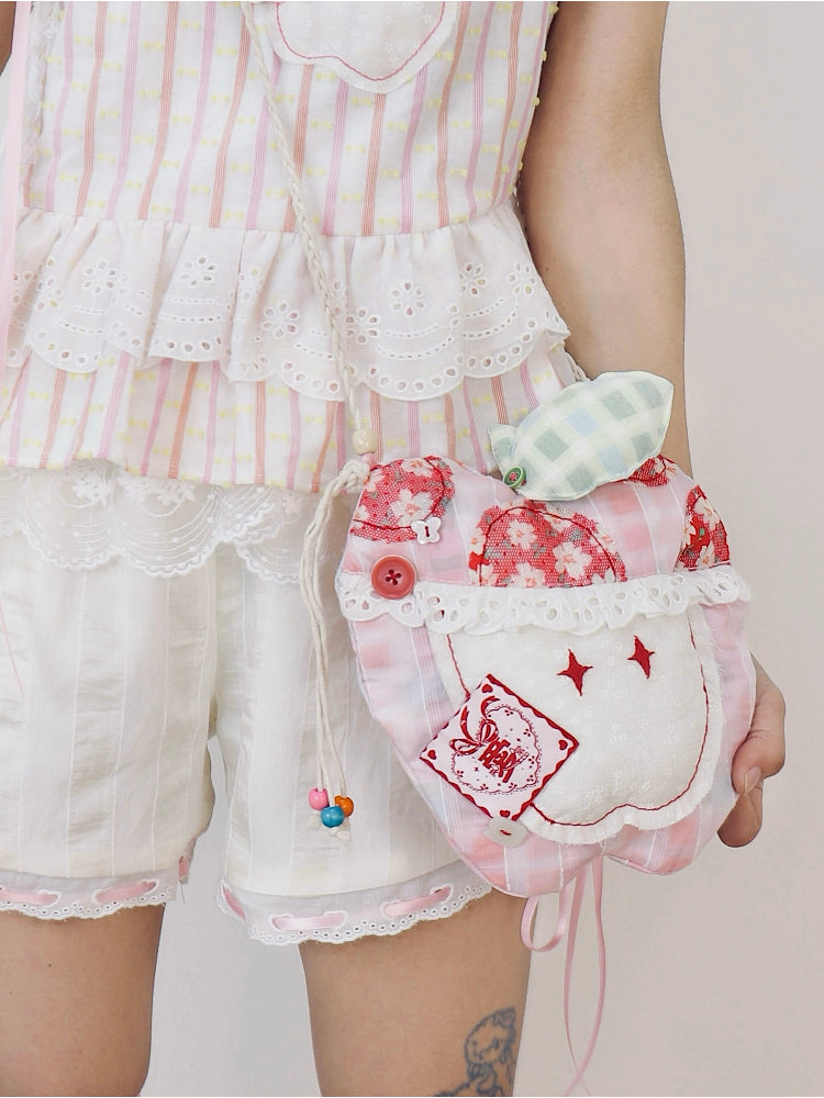 Disorder – Y2K Apple-Shaped Shoulder & Crossbody Bag bag Disorder