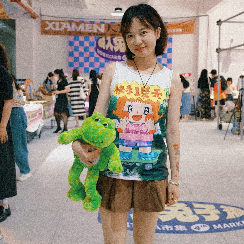 MooYo - Kidcore Happy All Day Tank Top tank top MOOYO