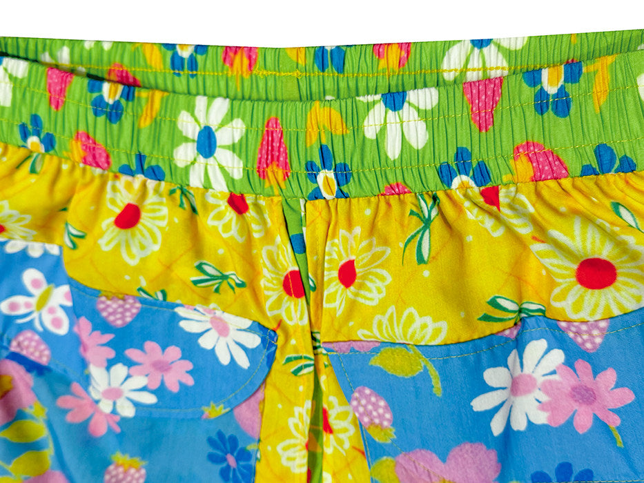 made in zzz - Strawberry Floral Wide Leg Pants pants made in zzz