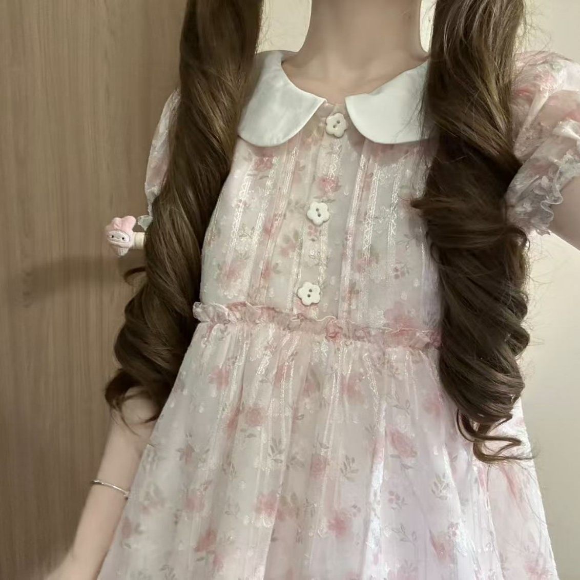Blurred Bear - Fairy Doll Collar Dress dress Blurred Bear
