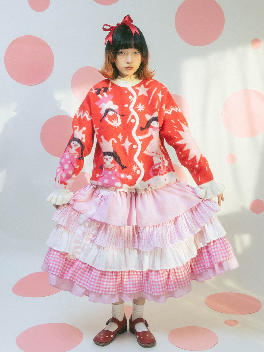 Meugler Fantasy Circus Candy Fairy Soft Knit Cardigan – Cozy & Cute cardigan Meugler