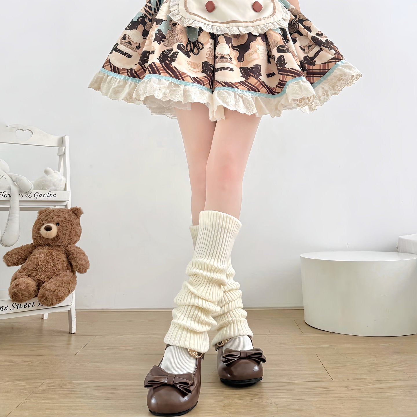 2 Bears - JK Knit Mid-Calf Leg Warmers leg warmmers 2 bears