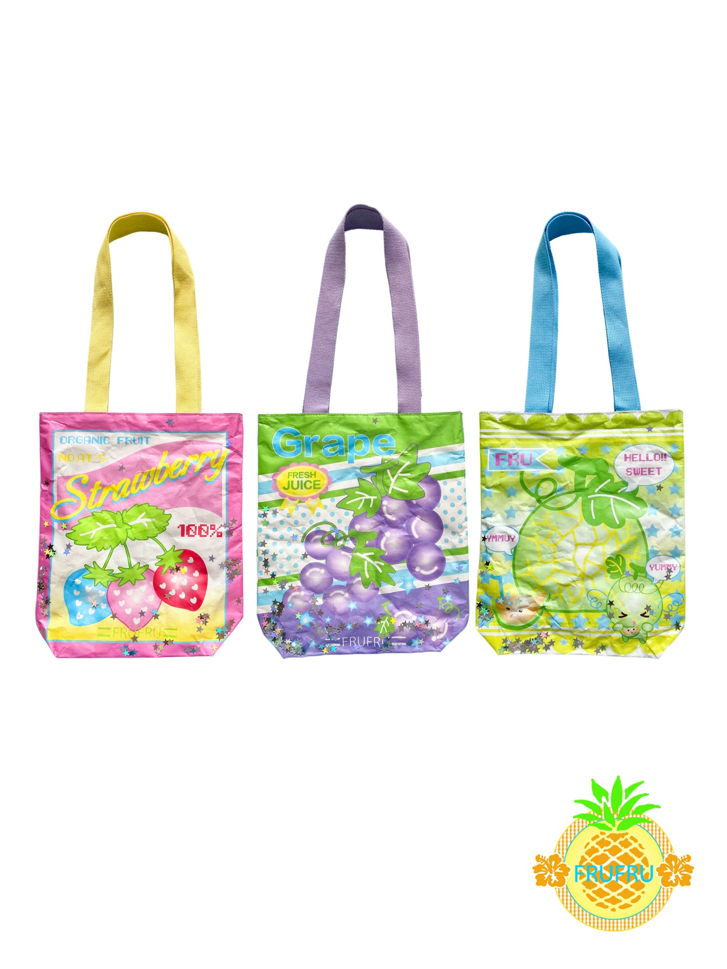 Frufru Japanese-Style Shoulder Bag | Colorful Fruit Print Bag bag frufru