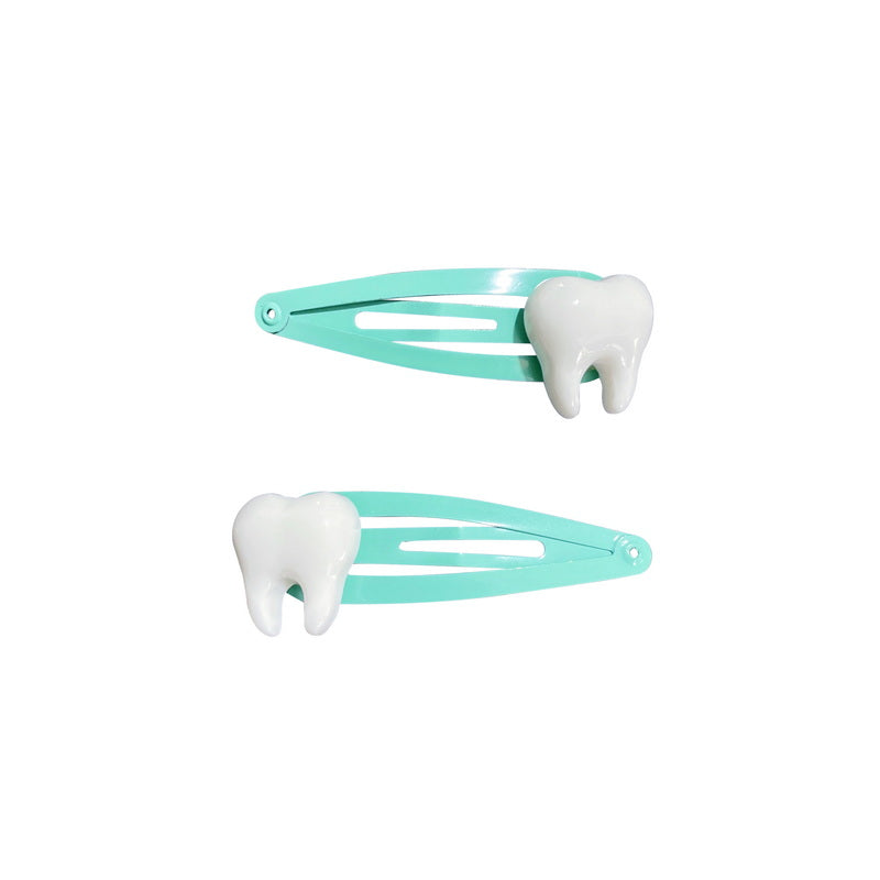 StrangeLab Subculture Hair Clip | Harajuku Cute Teeth Clip | Bangs BB Clip hair clip strangelab