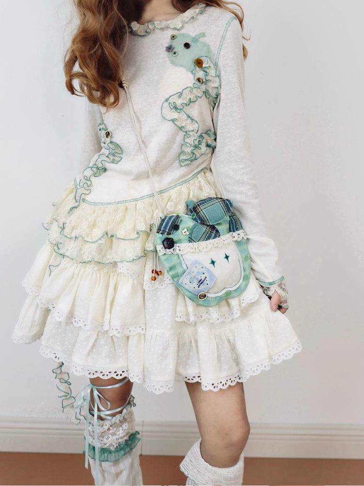 Disorder – Y2K Apple-Shaped Shoulder & Crossbody Bag bag Disorder