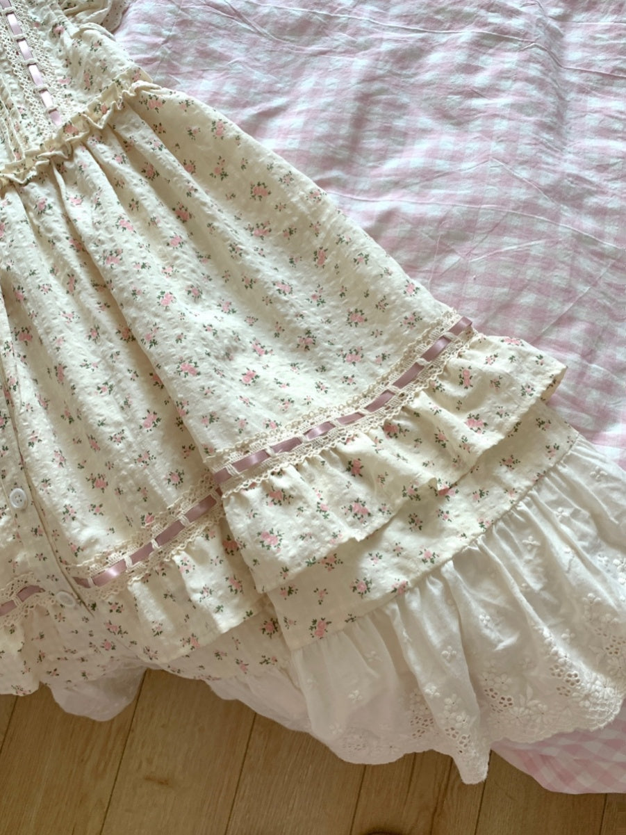 Blurred Bear First Love Dress | Ballerina Floral Layered Dress – Petite & Tall Fit
