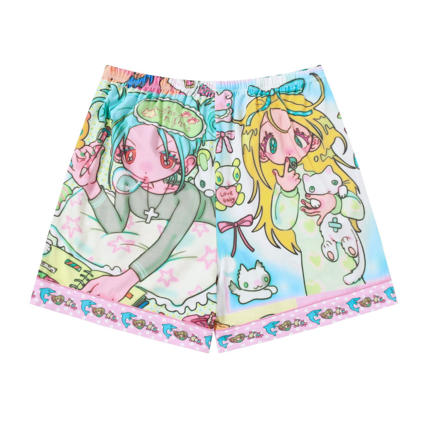 BlackBerry - Anime Graphic Pajama Set pajama BlackBerry