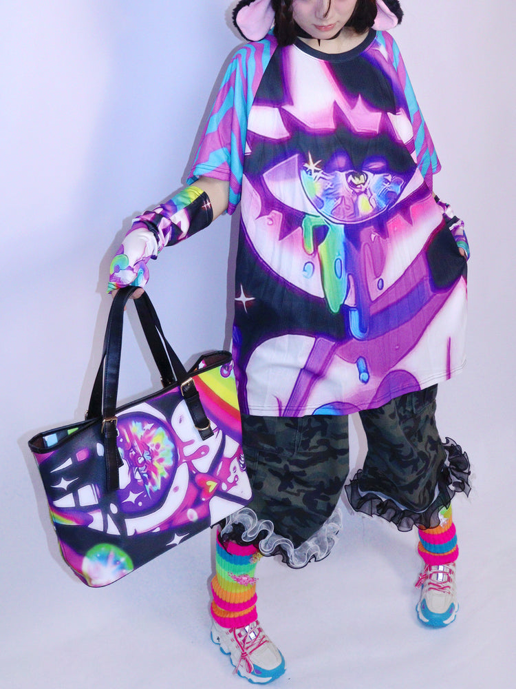 LEERROO - Decora Kei Y2K Spicy Loose T-Shirt shirt Leerroo
