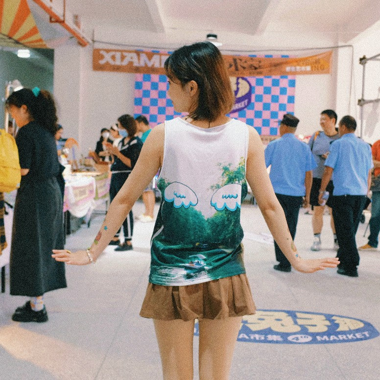 MooYo - Kidcore Happy All Day Tank Top tank top MOOYO