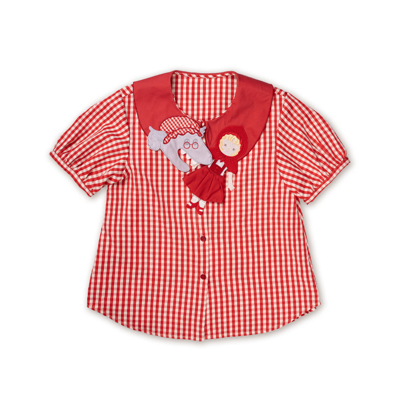 Meugler Kawaii – Fairy Tale Embroidered Blouse