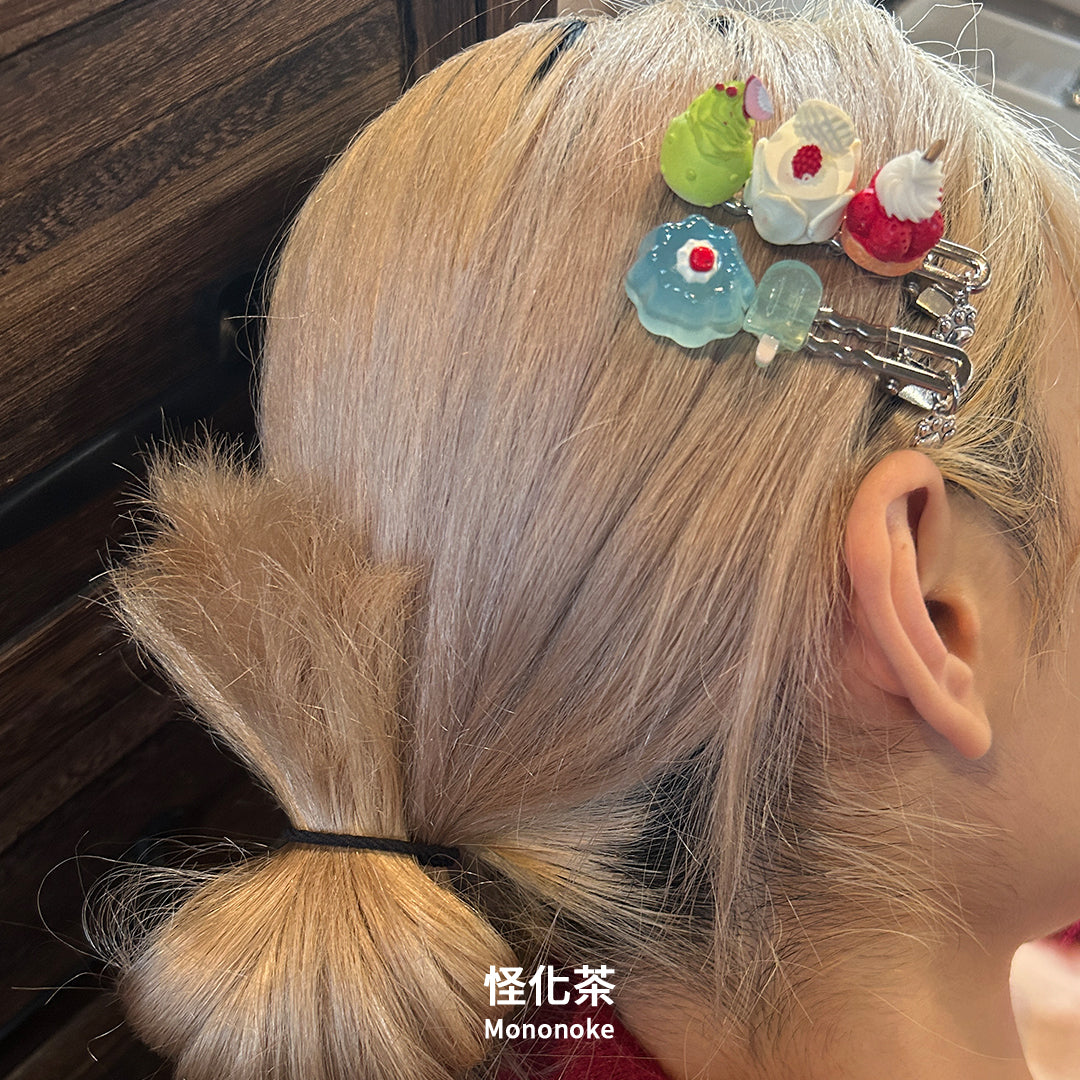 Mononoke - Kawaii Sweet Dessert Ice Cream Cake Hair Clip hair clip Mononoke