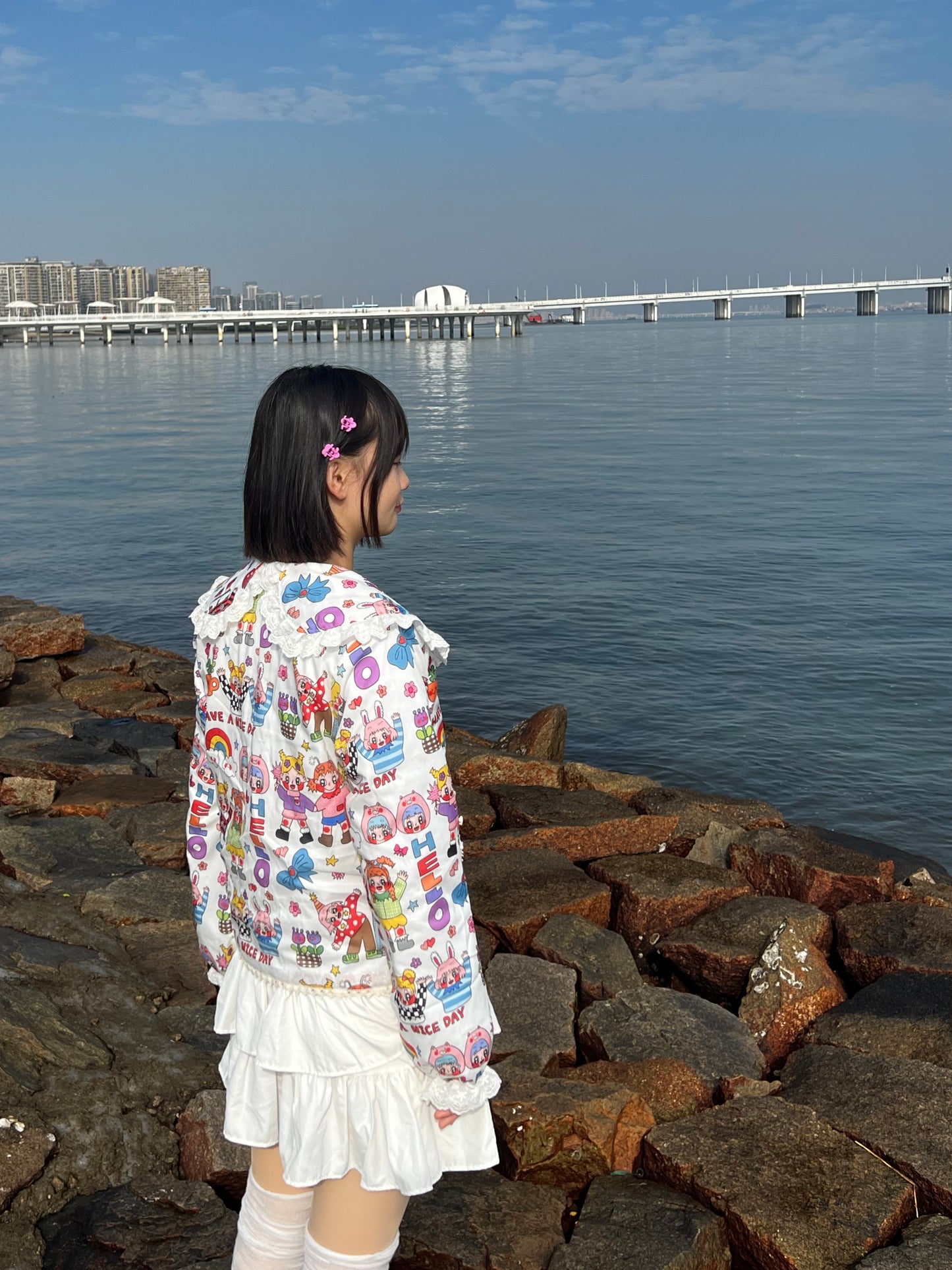 MOOYO Colorful Puffy Cotton Jacket | Cute Harajuku Winter Coat jacket MOOYO