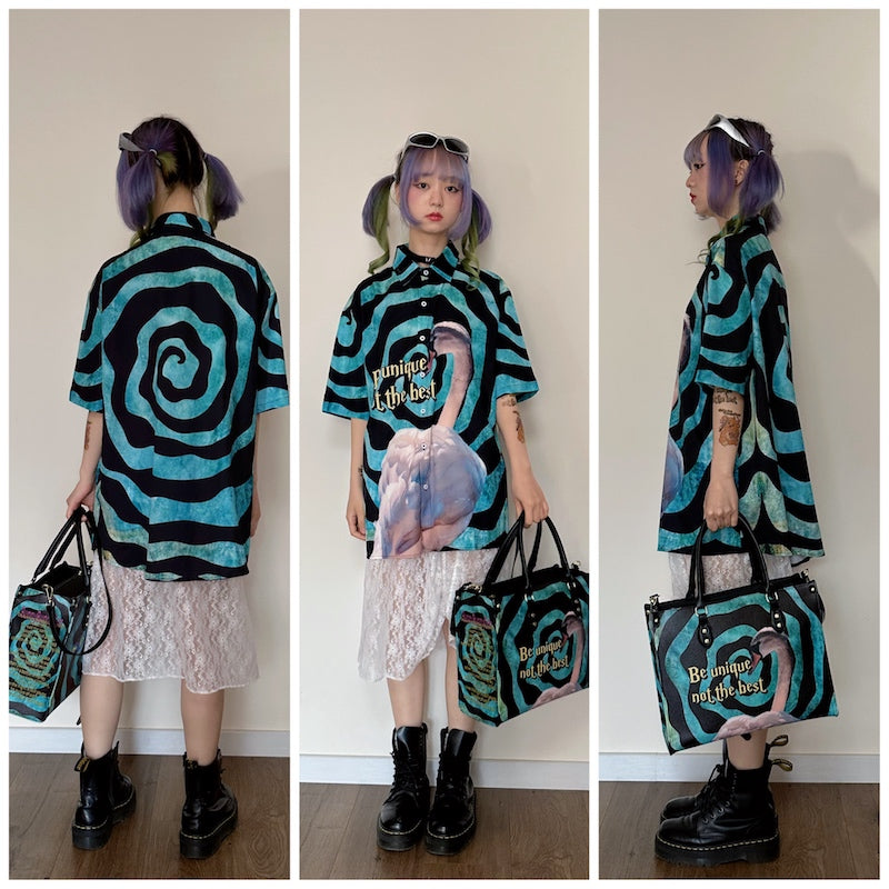 Decora Kei Shirt – East London Punk Oversized shirt bunnybunnygun
