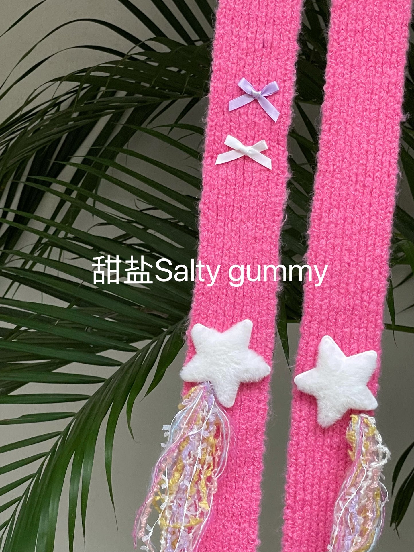 Salty Gummy - Y2K Long Knit Scarf Cute Playful Sweet Cool Aesthetic scarf Salty Gummy