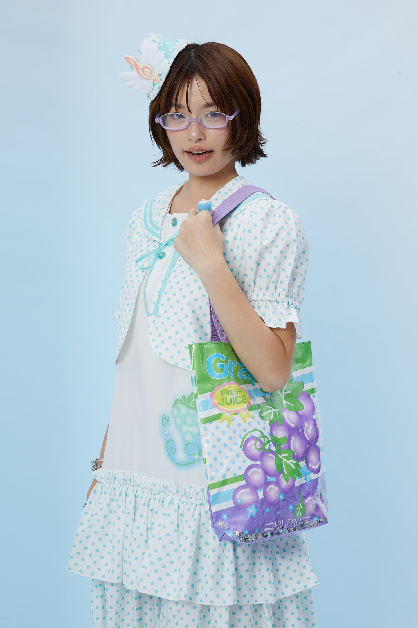 FruFru - Kawaii Polka Dot Sailor Dress dress frufru