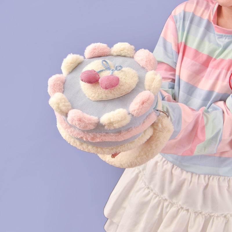 ChaCha - Kawaii Cherry Cake Plush Handbag bag ChaCha