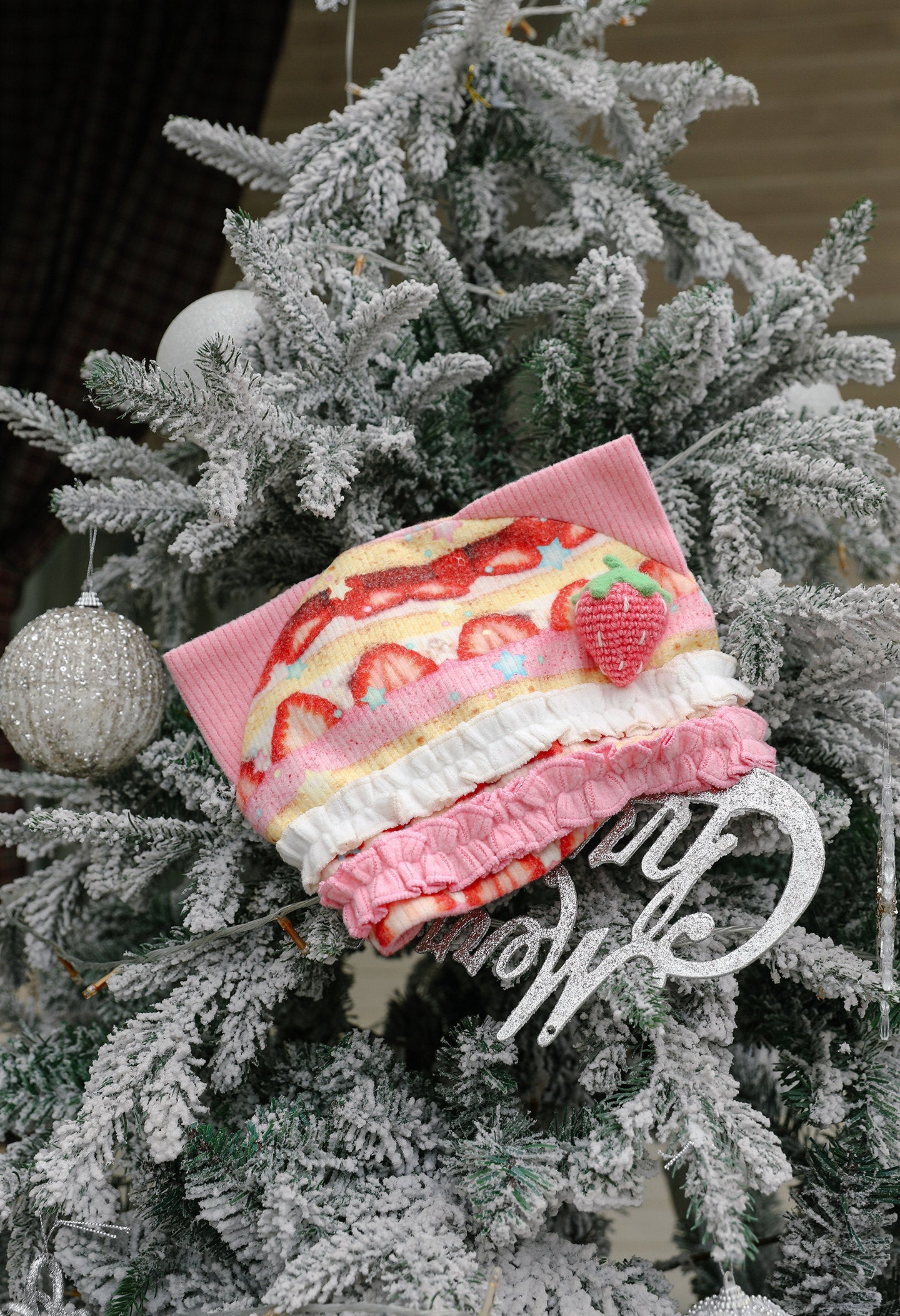 frufru - Kawaii Strawberry Cake Cat Hat hat frufru