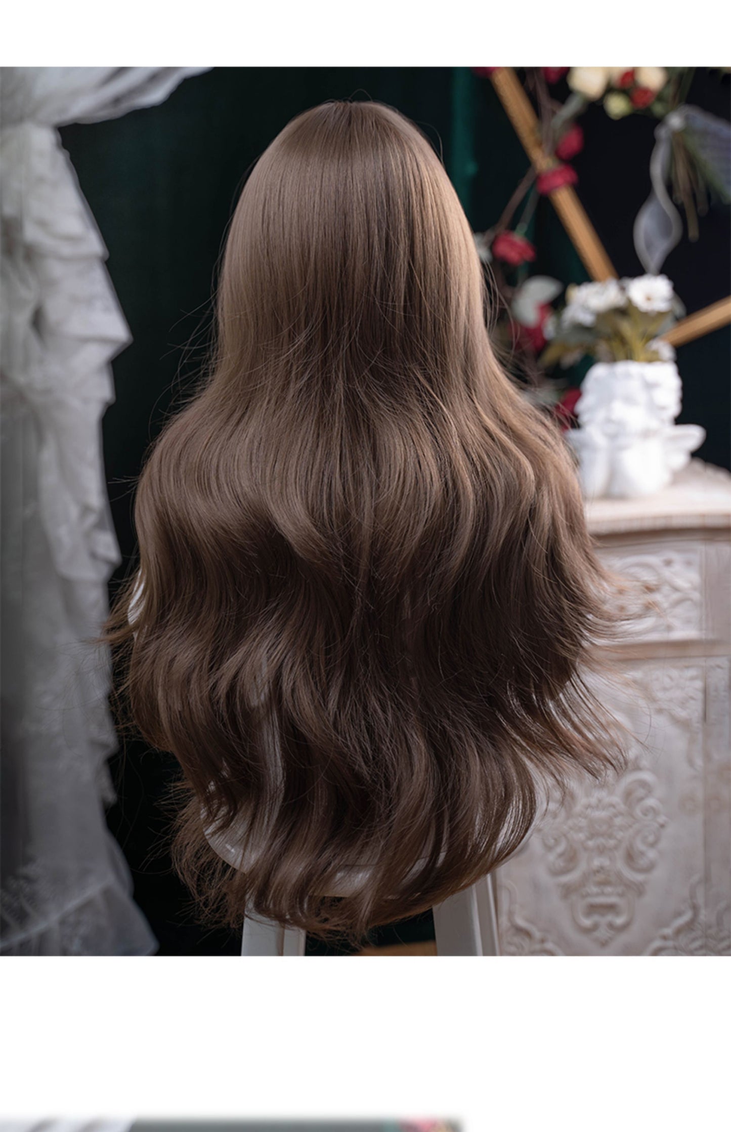 Alice Garden Honey Tea Wig | Long Wavy Wig Alice Garden