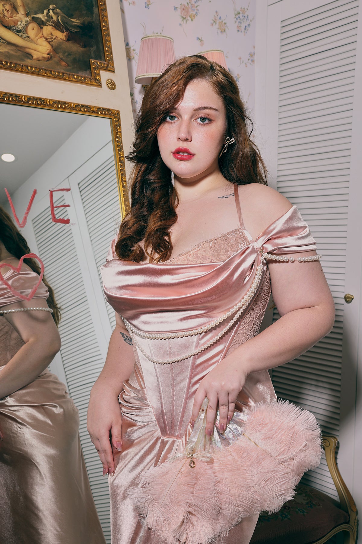 LaceMade Plus Size Dress Muse Baroque Corset Dress dress LaceMade