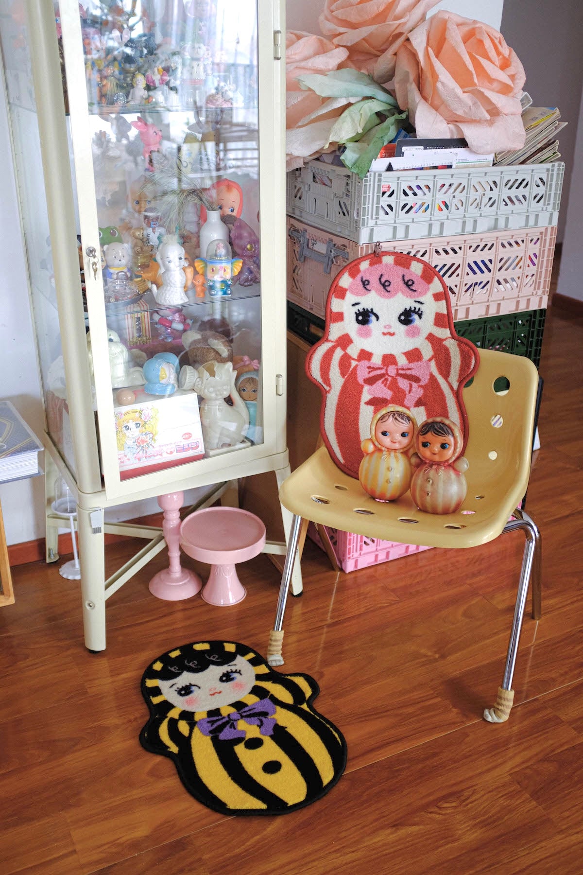 Meugler Celluloid Tumbler Candy Color Cartoon Cute Gift Home Rug carpet Meugler