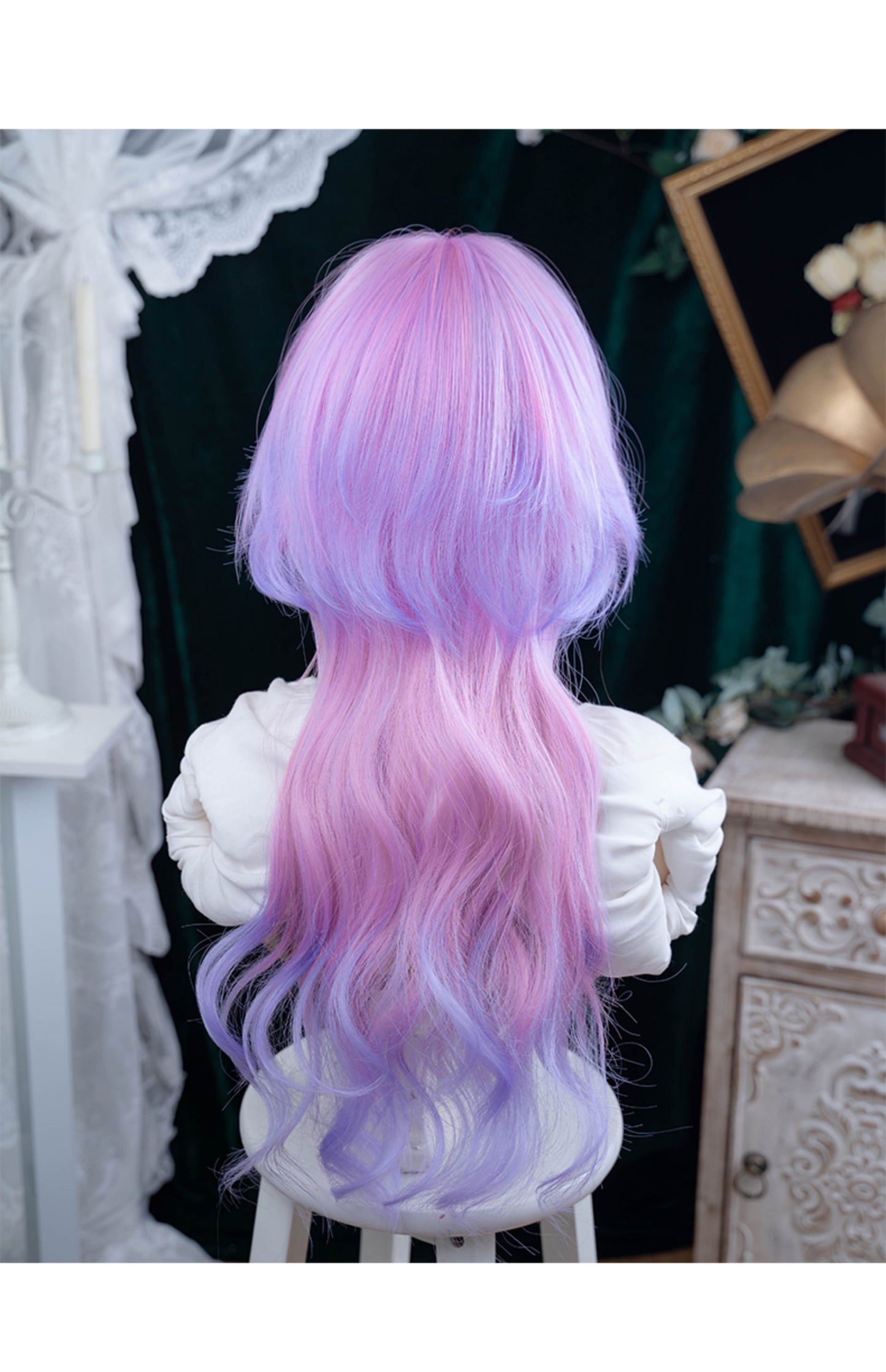 Alice Garden Gradient Long Wig | Cute Fairycore Style Hair wig Alice Garden