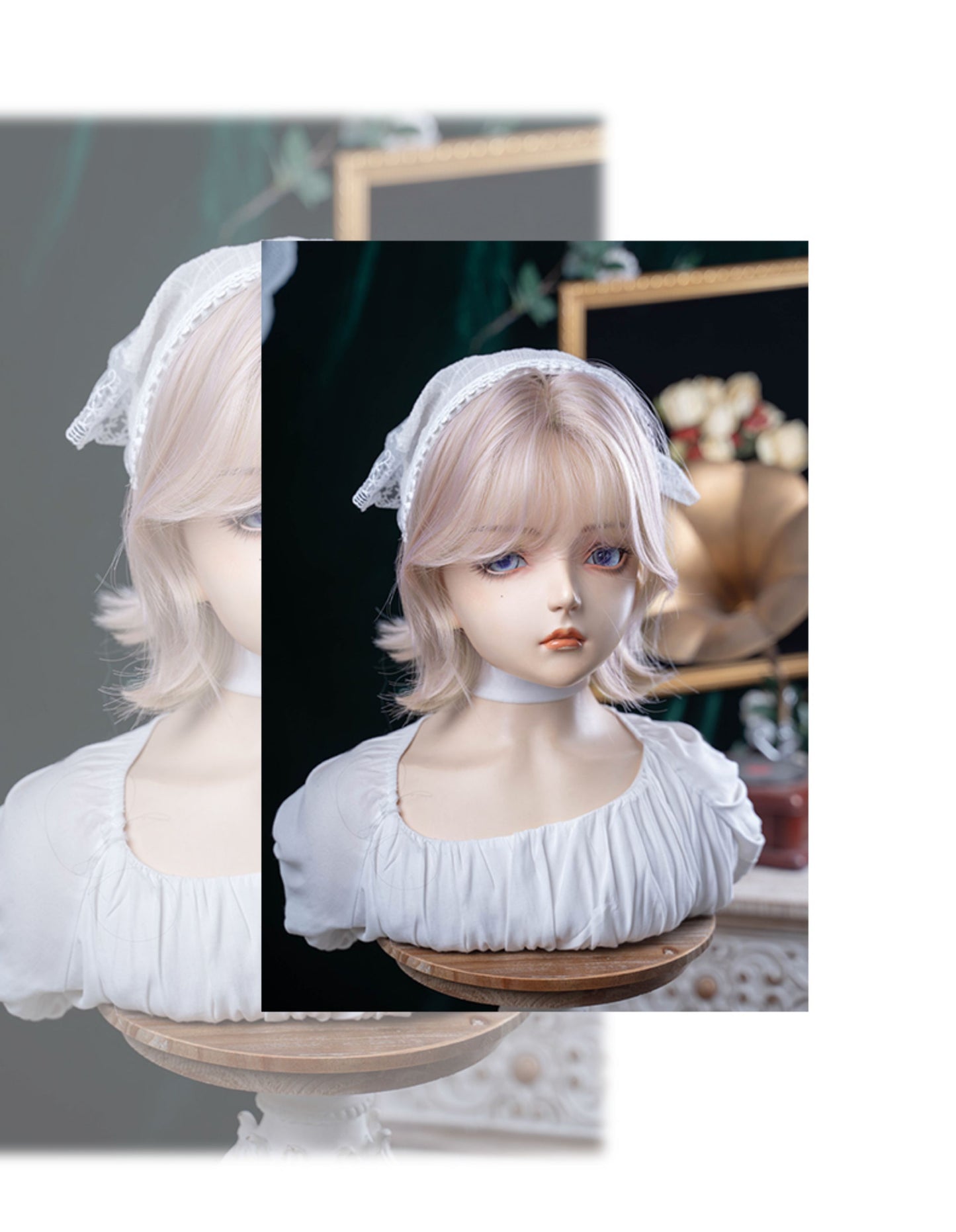 Alice Garden - Kawaii Lace Front Curly Wig Sweet Cream wig Alice Garden