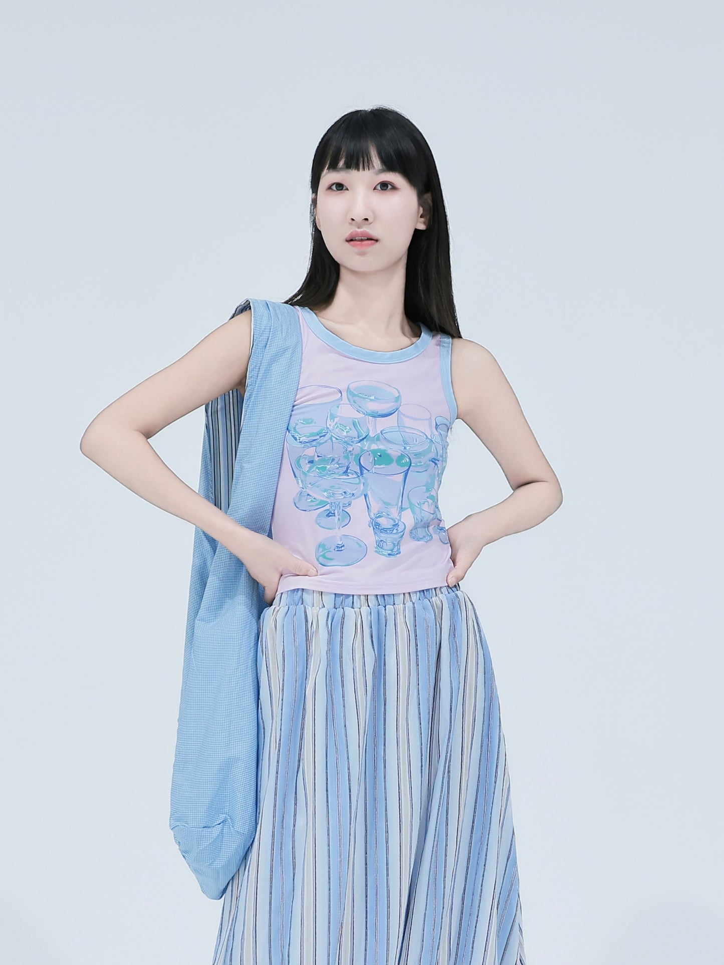 MeowMeow Bug – Decora Kei Cartoon Slim Fit Tank Top vest MeowMeow Bug