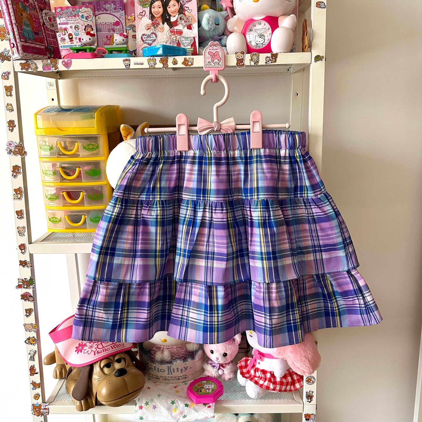 Bodytalk - Kawaii Y2K Layered Plaid Skirt skirt bodytalk