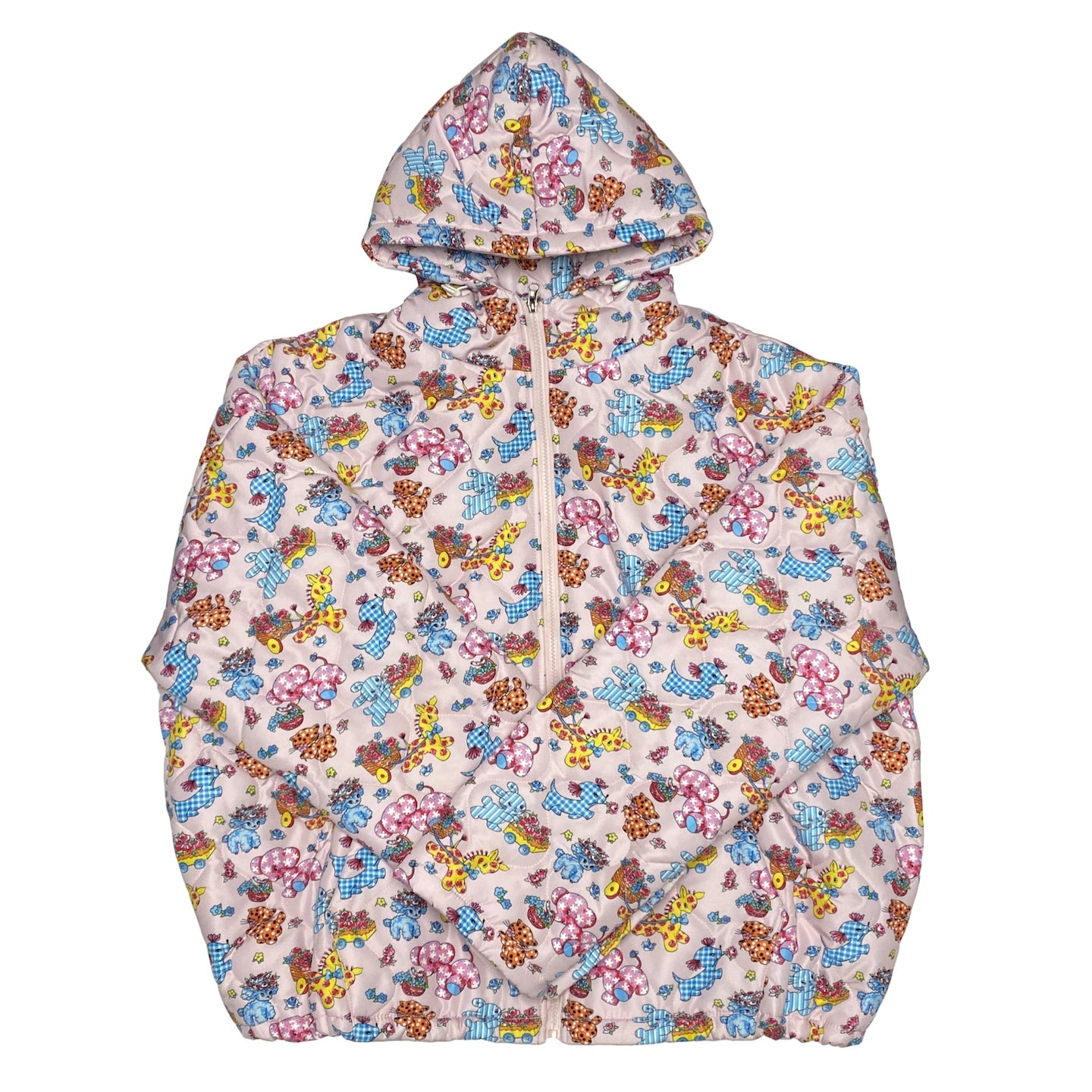 bunnybunnygun - Kawaii Quilted Padded Oversized Jacket coat bunnybunnygun