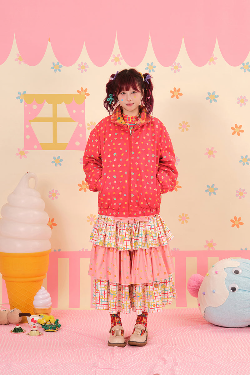 NIKKOU - Reversible Lamb Fleece Coat Kawaii coat Nikkou home