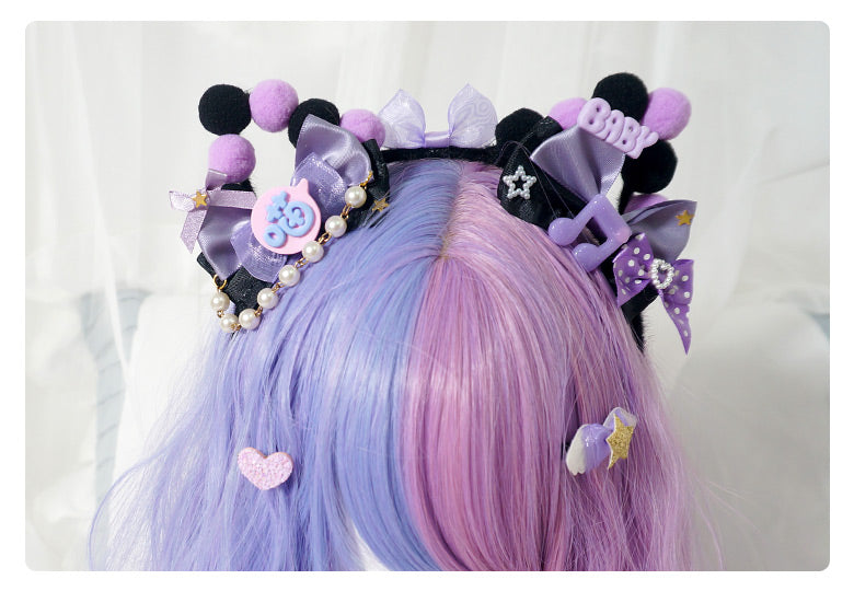 Maojiang Pastel Hair Clips | Harajuku Sweet Bear Candy Hair Clips hair clip maojiang